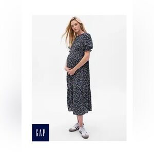 Gap Floral Maternity Dress
